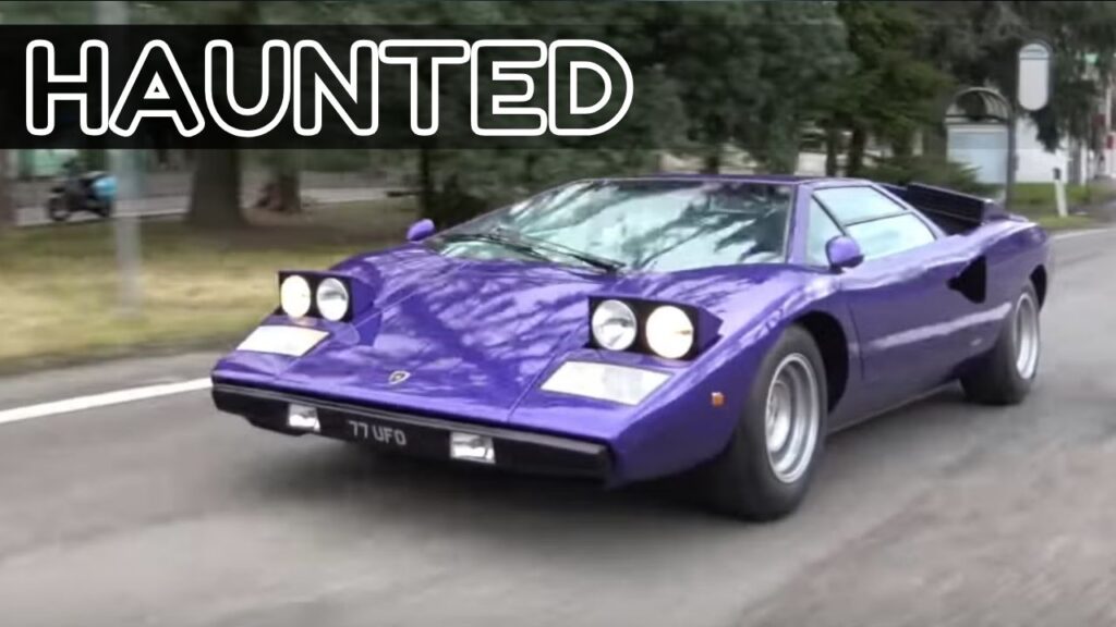 Haunted Lamborghini Countach LP400 Periscopio Rolls Away On Its Own In Scotland Without A Driver